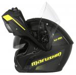 Marushin M410 Loop TESZTGYŐZTES üvegszálas felnyitható napszemüveges bukósisak képe